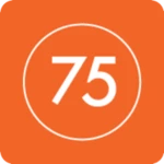 Logo of News75 android Application 